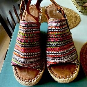 Toms Monica Wedge heels.  New in Box with tags.